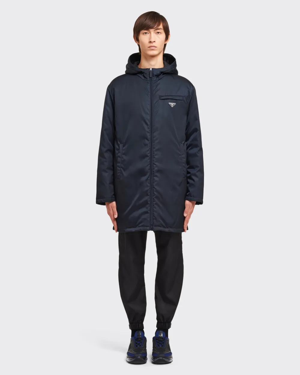 Hombre Prada ROPA DE ABRIGO^Abrigo Acolchado En Gabardina De Re-nylon