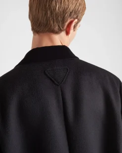 Hombre Prada CHAQUETAS Y ABRIGOS^Abrigo De Cachemir De Botonadura Doble