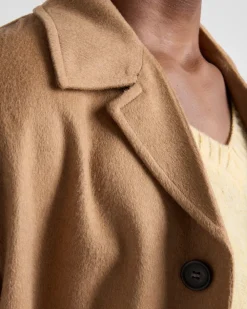 Hombre Prada CHAQUETAS Y ABRIGOS^Abrigo De Pelo De Camello