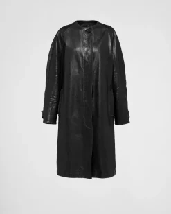 Mujer Prada ROPA DE PIEL^Abrigo De Piel