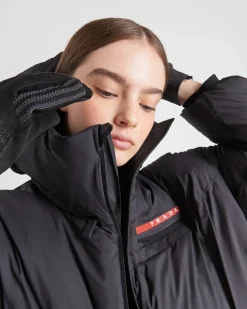 Mujer Prada ROPA^Abrigo De Plumón Extragrande De Re-nylon Técnico