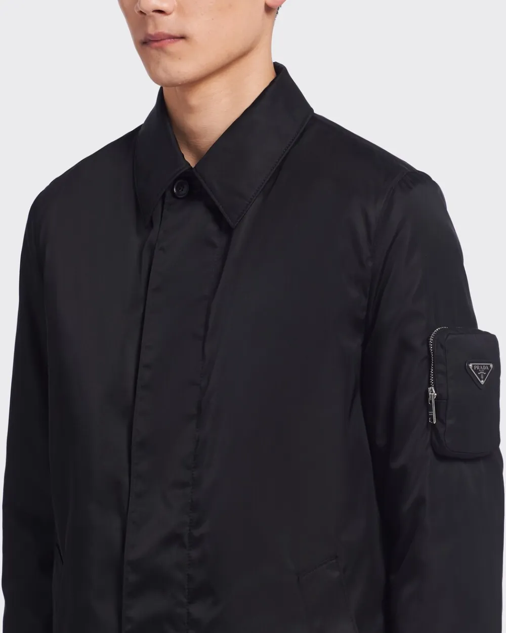 Hombre Prada CHAQUETAS Y ABRIGOS^Abrigo De Re-nylon