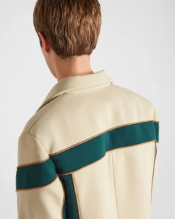 Hombre Prada CHAQUETAS Y ABRIGOS^Abrigo De Tejido Técnico