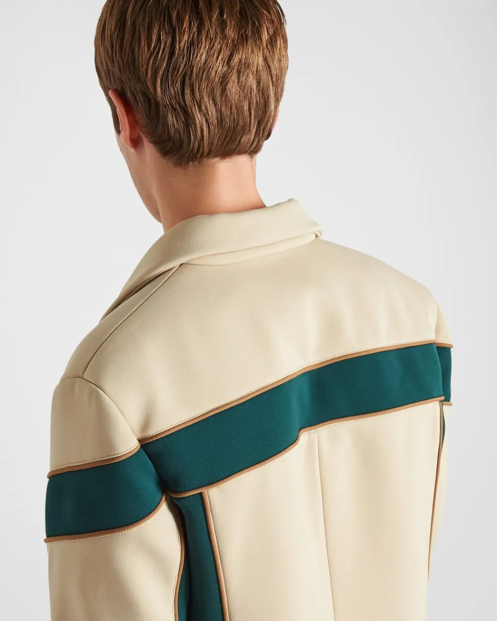 Hombre Prada CHAQUETAS Y ABRIGOS^Abrigo De Tejido Técnico