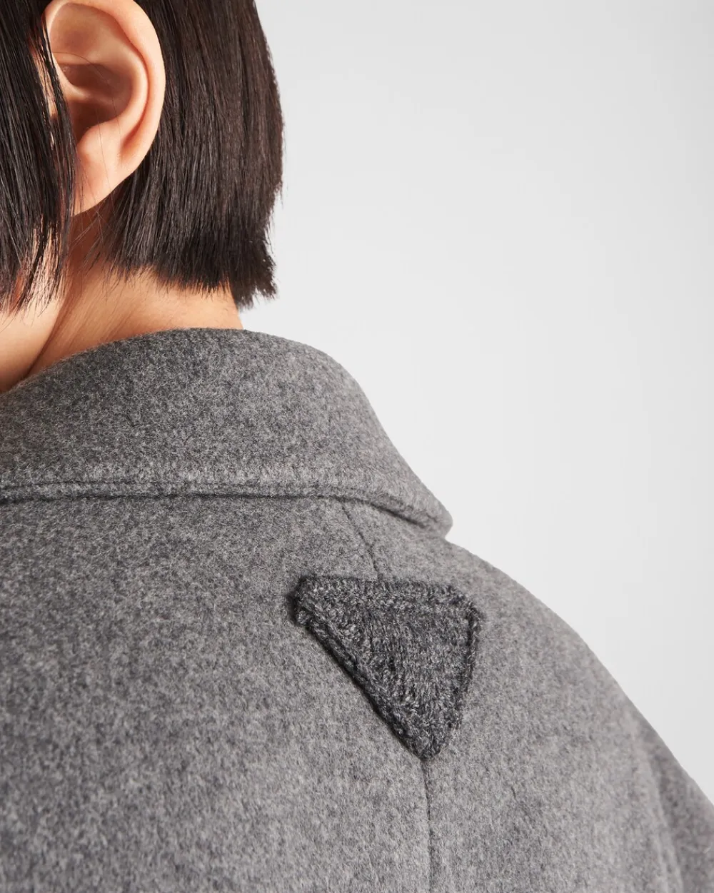 Mujer Prada CHAQUETAS Y ABRIGOS^Abrigo De Terciopelo De Botonadura Simple