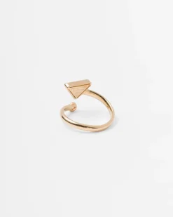 Mujer Prada COLECCIÓN DE JOYERÍA ELEGANTE^Anillo Eternal Gold: Oro, Diamante Y Cuarzo