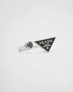Mujer Prada JOYAS DE PLATA^Anillo Symbole