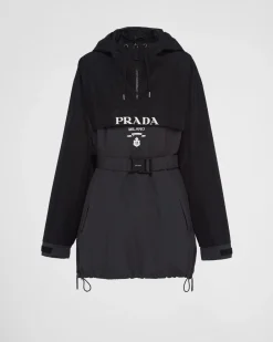 Mujer Prada ROPA DE ABRIGO^Anorak De Tejido Técnico
