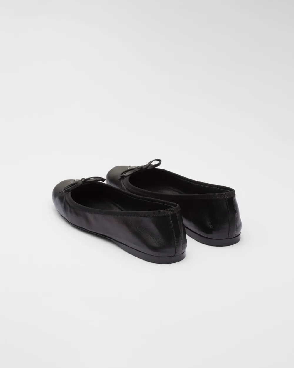 Mujer Prada ZAPATOS DE SALÓN Y BAILARINAS^Bailarinas De Piel De Napa