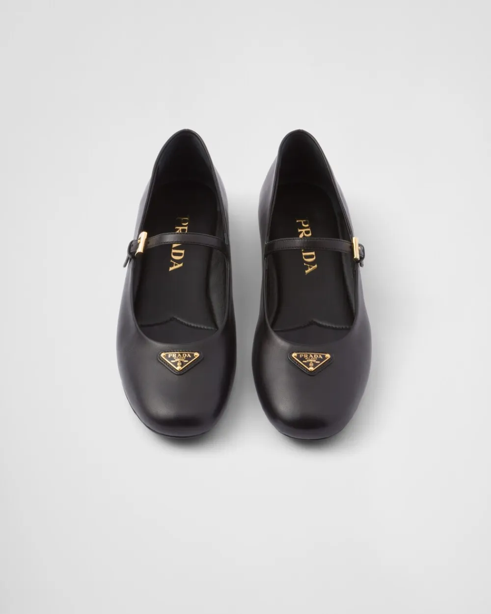 Mujer Prada ZAPATOS DE SALÓN Y BAILARINAS^Bailarinas De Piel De Napa