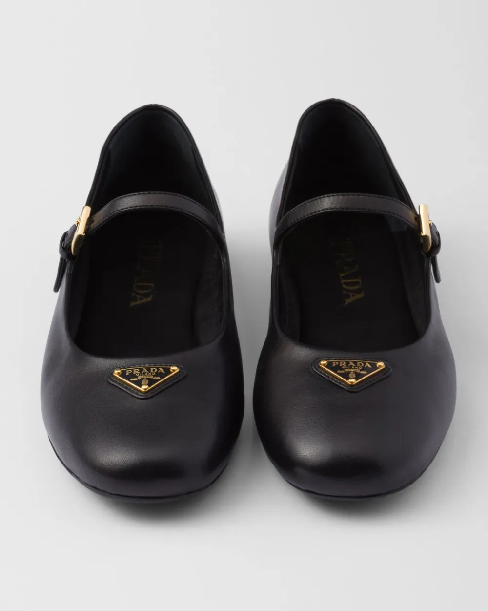 Mujer Prada ZAPATOS DE SALÓN Y BAILARINAS^Bailarinas De Piel De Napa