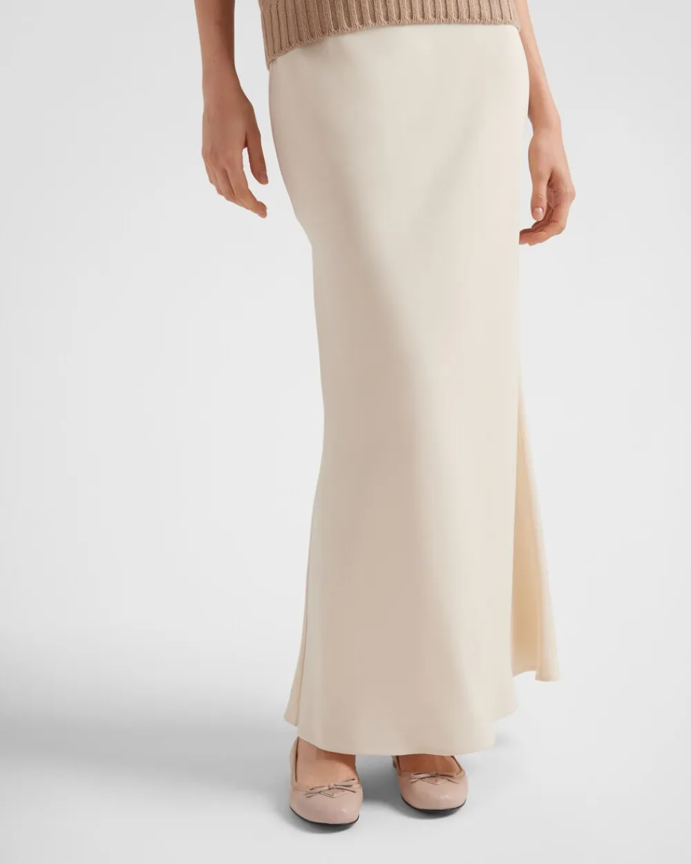 Mujer Prada ZAPATOS DE SALÓN Y BAILARINAS^Bailarinas De Piel De Napa
