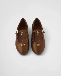 Mujer Prada ZAPATOS DE SALÓN Y BAILARINAS^Bailarinas De Satén