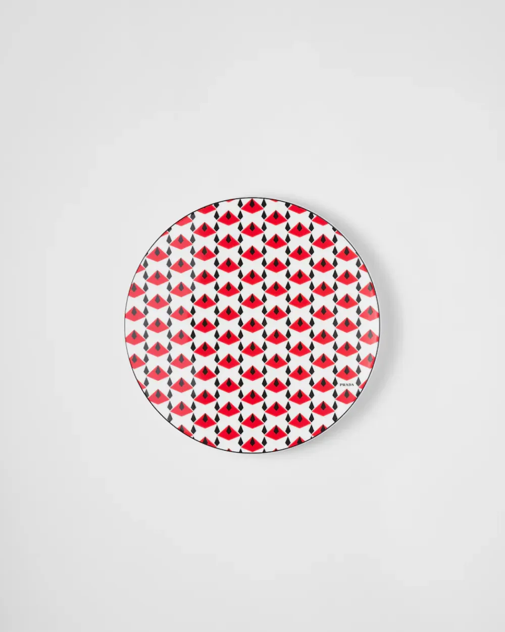 Prada PLATOS Y BOLES^Bajoplato De Porcelana - Vienna Red
