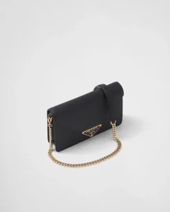 Mujer Prada BOLSOS DE HOMBRO|BOLSOS DE HOMBRO^Bandolera De Piel Saffiano