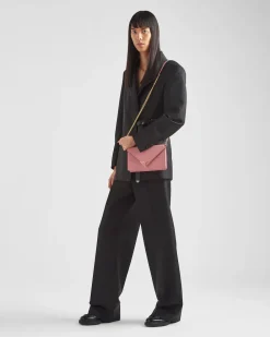 Mujer Prada BOLSOS DE HOMBRO|BOLSOS DE HOMBRO^Bandolera De Piel Saffiano