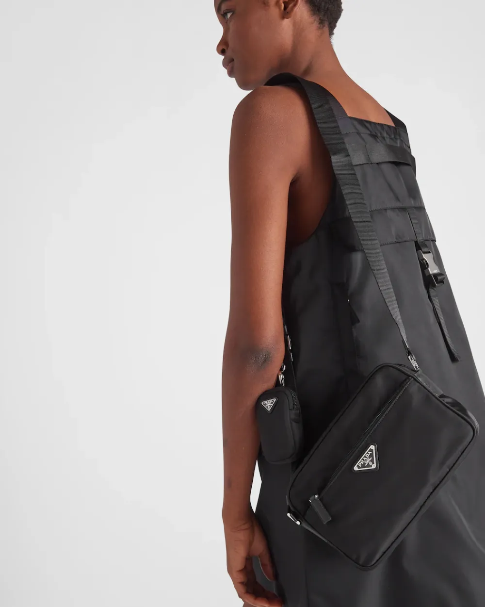 Mujer Prada COLECCIÓN FEMENINA|BOLSOS DE HOMBRO^Bandolera De Re-nylon