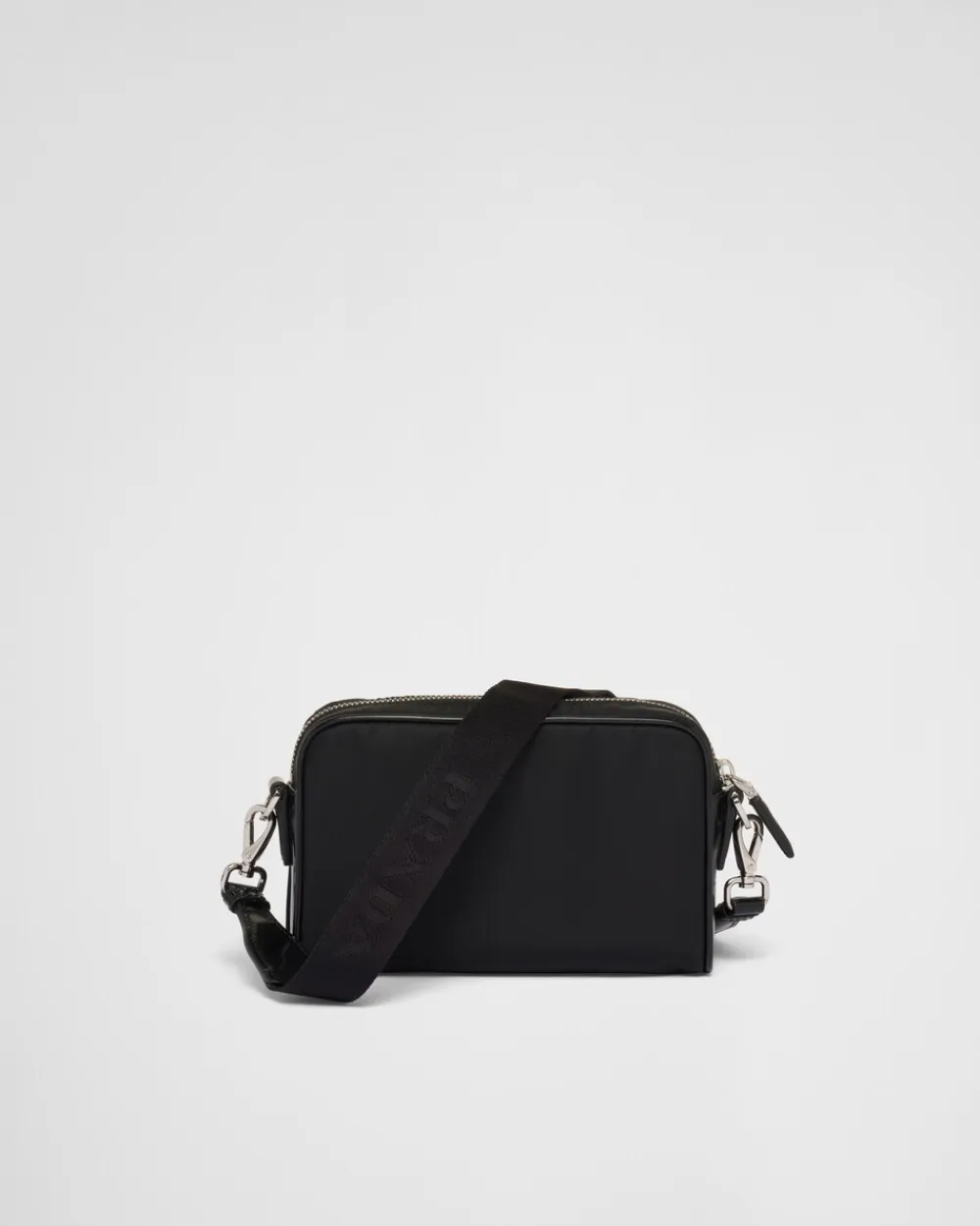 Hombre Prada BOLSOS MENSAJEROS^Bandolera De Re-nylon Y Piel Cepillada