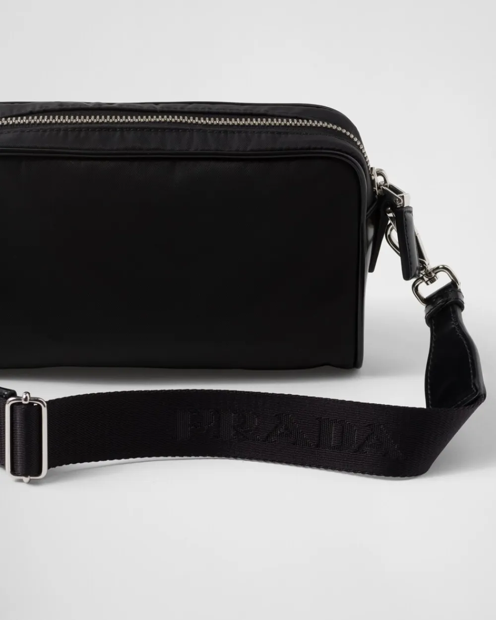 Hombre Prada BOLSOS MENSAJEROS^Bandolera De Re-nylon Y Piel Cepillada