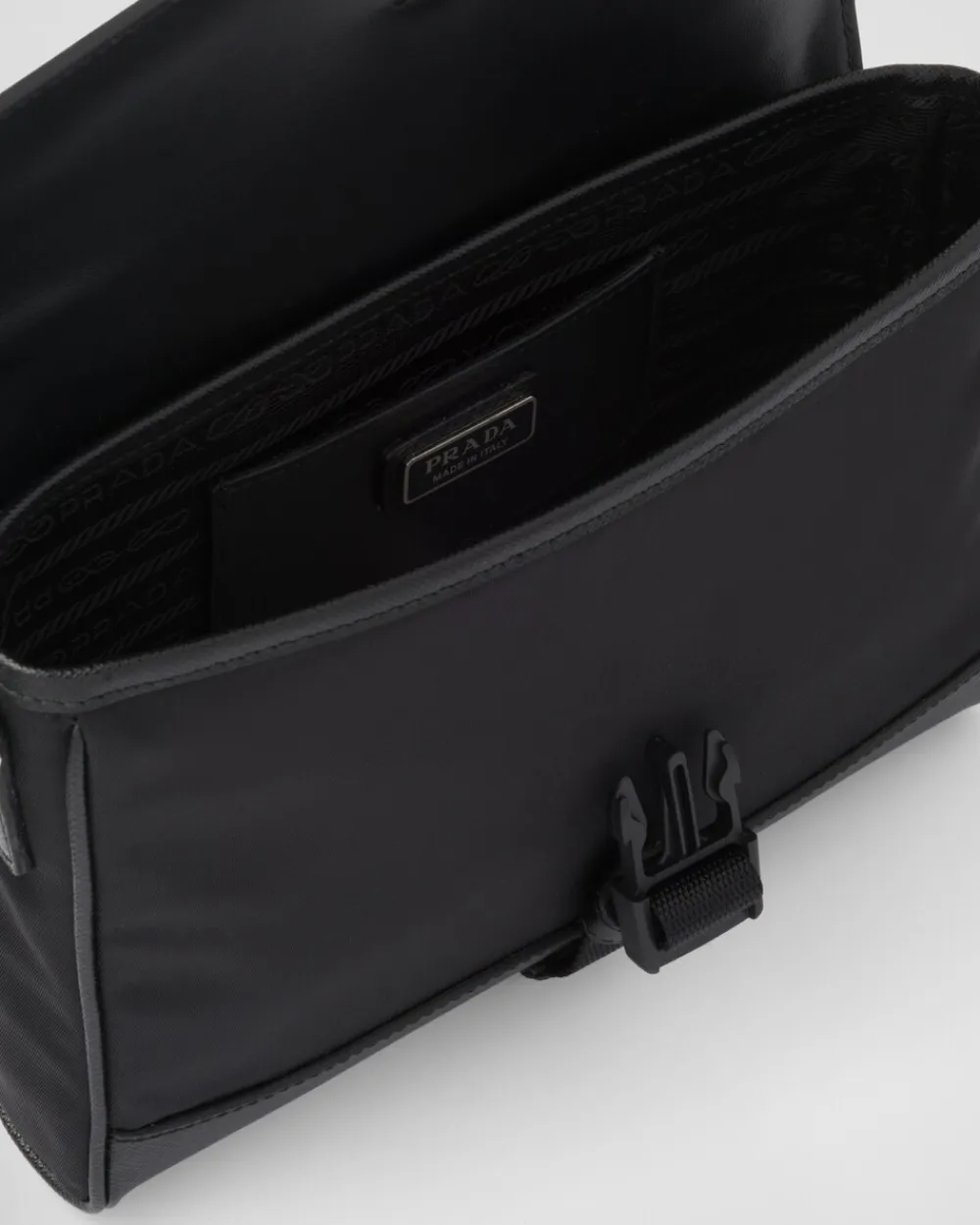 Hombre Prada BOLSOS MENSAJEROS^Bandolera De Re-nylon Y Piel Saffiano