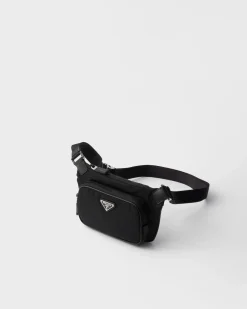 Hombre Prada COLECCIÓN MASCULINA|BOLSOS MENSAJEROS^Bandolera De Re-nylon Y Piel Saffiano