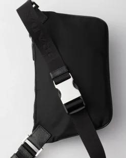 Hombre Prada COLECCIÓN MASCULINA|BOLSOS MENSAJEROS^Bandolera De Re-nylon Y Piel Saffiano