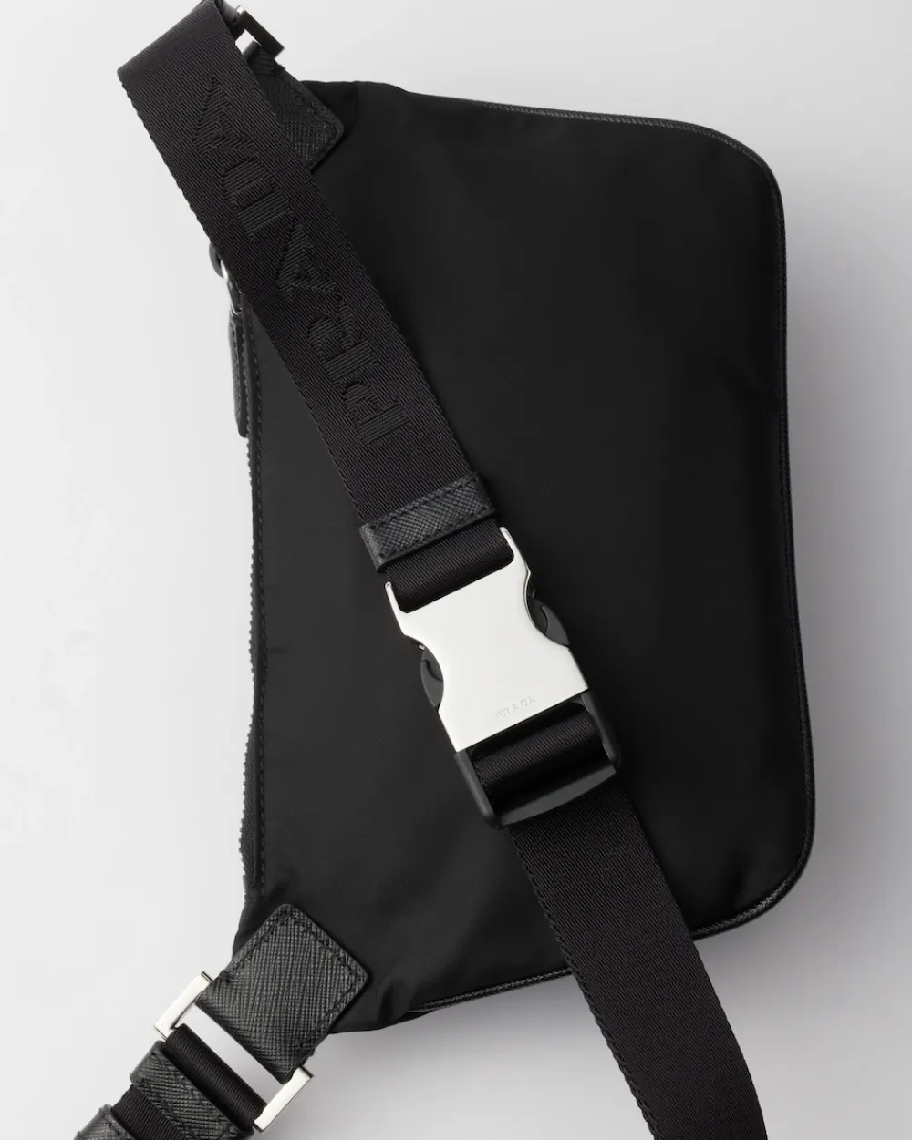 Hombre Prada COLECCIÓN MASCULINA|BOLSOS MENSAJEROS^Bandolera De Re-nylon Y Piel Saffiano