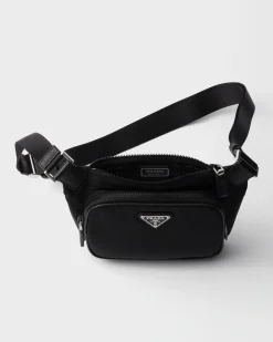 Hombre Prada COLECCIÓN MASCULINA|BOLSOS MENSAJEROS^Bandolera De Re-nylon Y Piel Saffiano