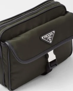Hombre Prada COLECCIÓN MASCULINA|BOLSOS MENSAJEROS^Bandolera De Re-nylon Y Piel Saffiano