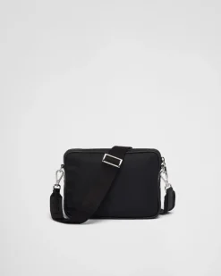 Hombre Prada COLECCIÓN MASCULINA|BOLSOS MENSAJEROS^Bandolera De Re-nylon Y Piel Saffiano