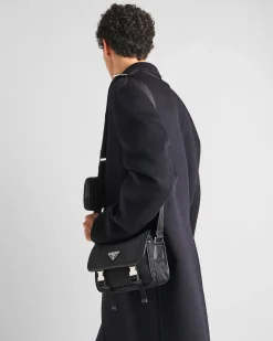 Mujer/Hombre Prada COLECCIÓN MASCULINA|BOLSOS MENSAJEROS^Bandolera De Re-nylon Y Piel Saffiano