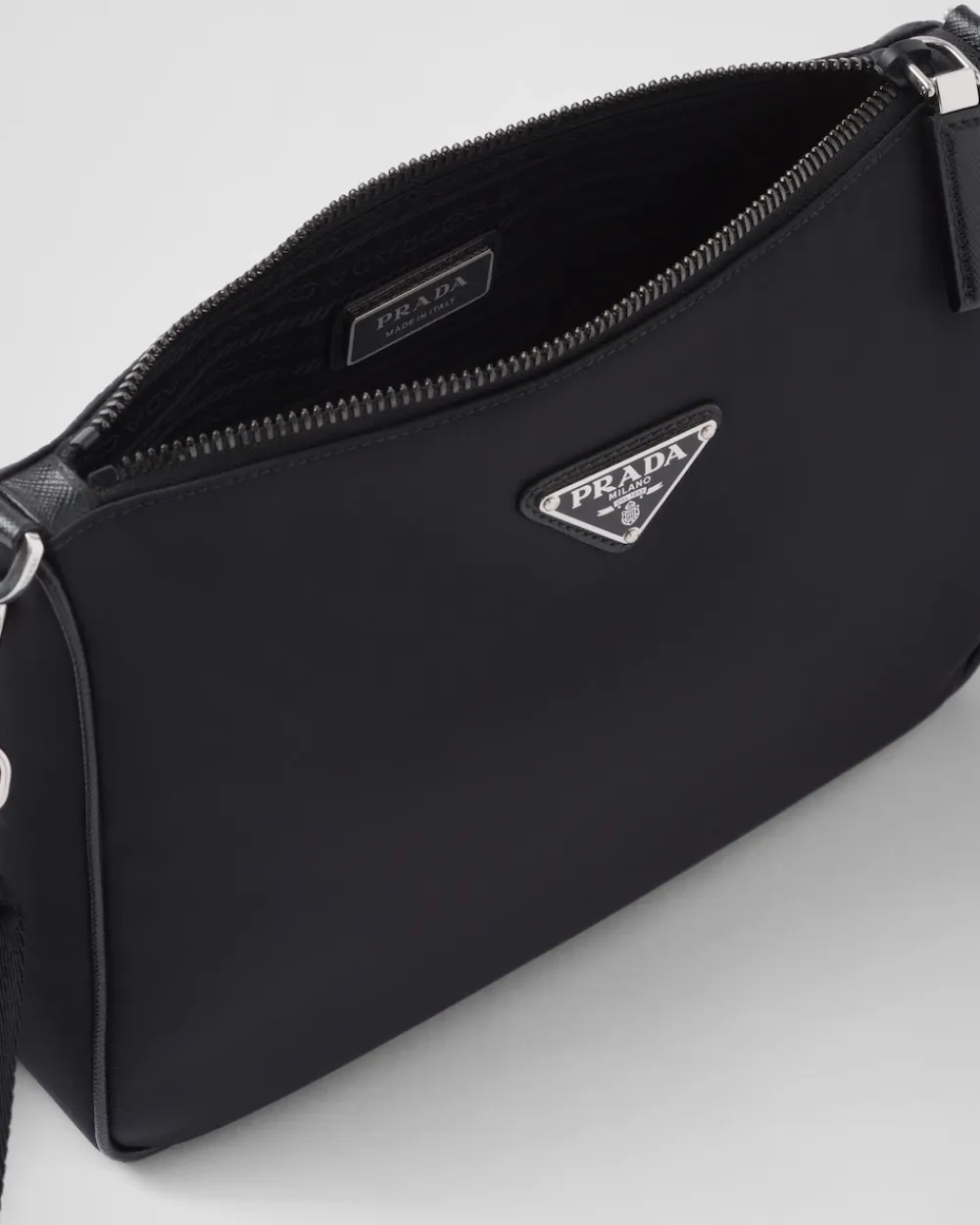 Hombre Prada COLECCIÓN MASCULINA|BOLSOS MENSAJEROS^Bandolera De Re-nylon Y Piel Saffiano