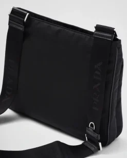 Mujer/Hombre Prada COLECCIÓN MASCULINA|BOLSOS MENSAJEROS^Bandolera De Re-nylon Y Piel Saffiano