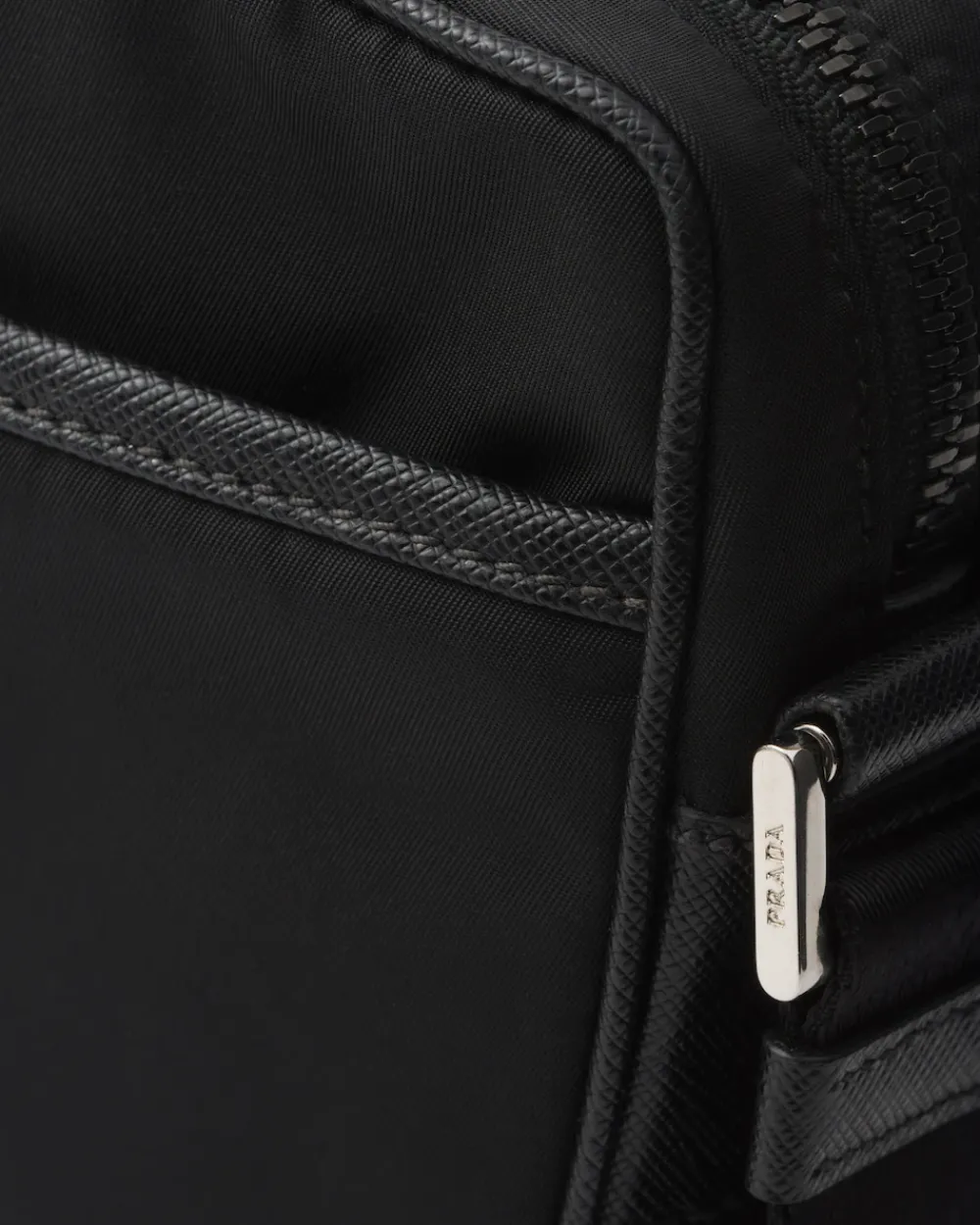 Hombre Prada COLECCIÓN MASCULINA|BOLSOS MENSAJEROS^Bandolera De Re-nylon Y Piel Saffiano