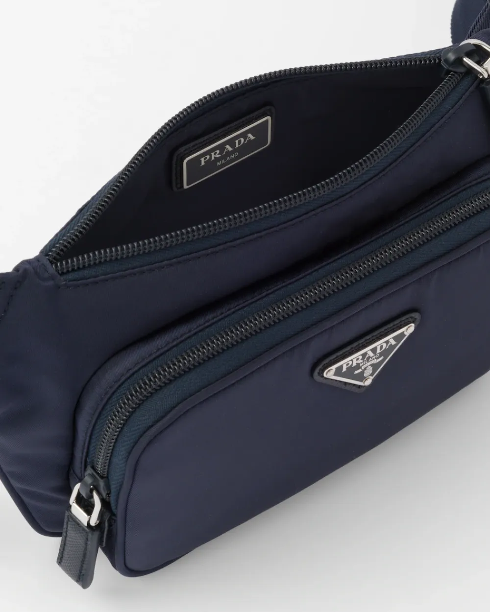 Hombre Prada COLECCIÓN MASCULINA|MOCHILAS Y RIÑONERAS^Bandolera De Re-nylon Y Piel Saffiano