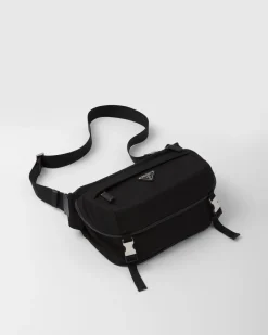 Hombre Prada COLECCIÓN MASCULINA|BOLSOS MENSAJEROS^Bandolera De Re-nylon Y Piel Saffiano