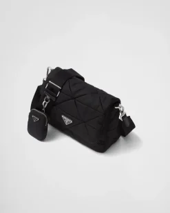 Mujer Prada COLECCIÓN FEMENINA|BOLSOS DE HOMBRO^Bandolera En Re-nylon Acolchado