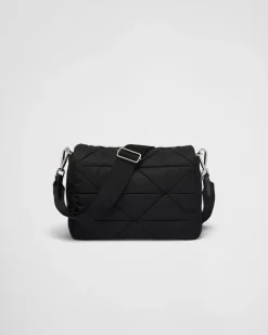 Mujer Prada COLECCIÓN FEMENINA|BOLSOS DE HOMBRO^Bandolera En Re-nylon Acolchado