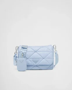 Mujer Prada COLECCIÓN FEMENINA|BOLSOS DE HOMBRO^Bandolera En Re-nylon Acolchado
