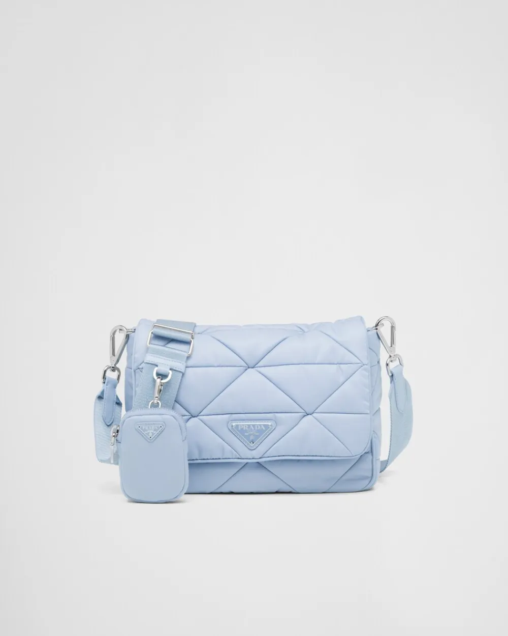Mujer Prada COLECCIÓN FEMENINA|BOLSOS DE HOMBRO^Bandolera En Re-nylon Acolchado