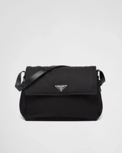 Mujer Prada COLECCIÓN FEMENINA|BOLSOS DE HOMBRO^Bandolera Grande En Re-nylon Acolchado