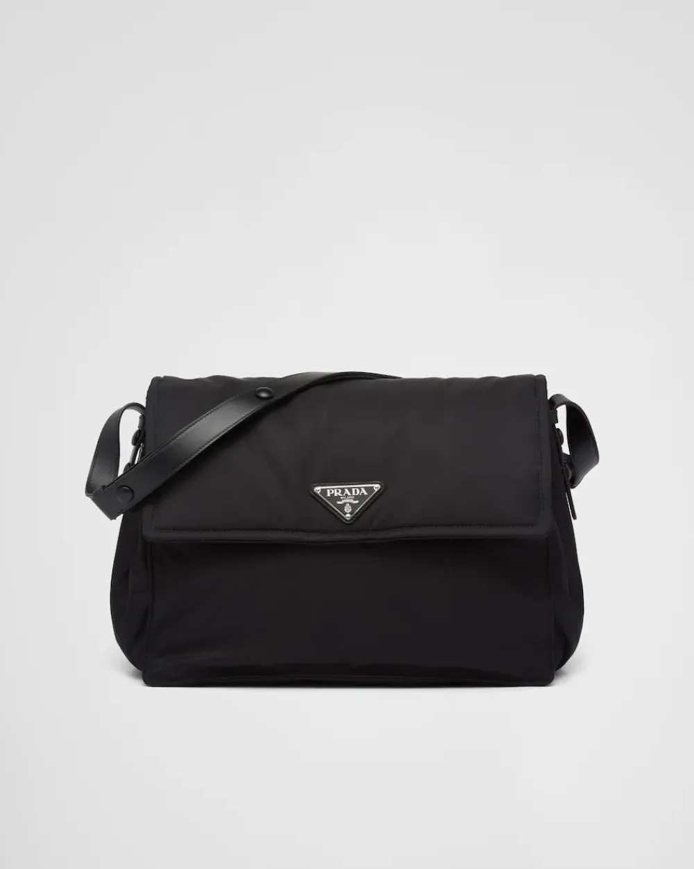 Mujer Prada COLECCIÓN FEMENINA|BOLSOS DE HOMBRO^Bandolera Grande En Re-nylon Acolchado