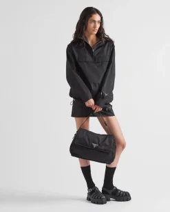 Mujer Prada COLECCIÓN FEMENINA|BOLSOS DE HOMBRO^Bandolera Grande En Re-nylon Acolchado