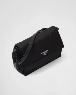 Mujer Prada COLECCIÓN FEMENINA|BOLSOS DE HOMBRO^Bandolera Grande En Re-nylon Acolchado