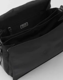 Mujer Prada COLECCIÓN FEMENINA|BOLSOS DE HOMBRO^Bandolera Mediana De Re-nylon Acolchado