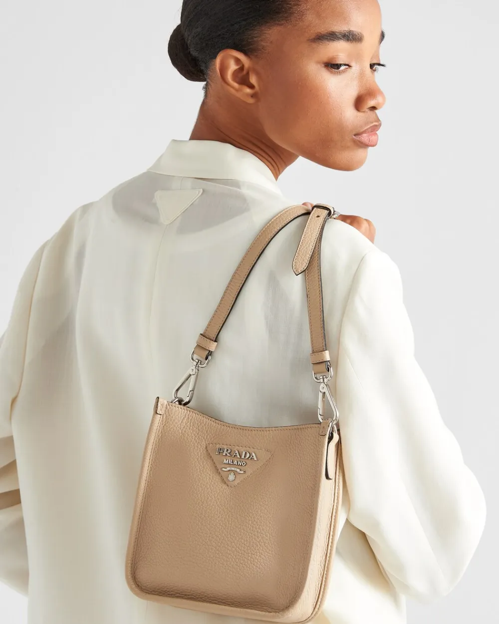 Mujer Prada MINIBOLSOS|MINIBOLSOS^Bandolera Pequeña De Piel