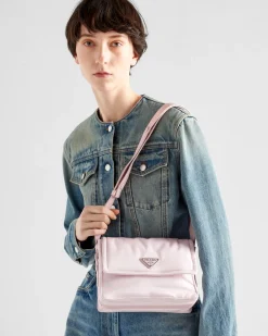 Mujer Prada COLECCIÓN FEMENINA|MINIBOLSOS^Bandolera Pequeña En Re-nylon Acolchado