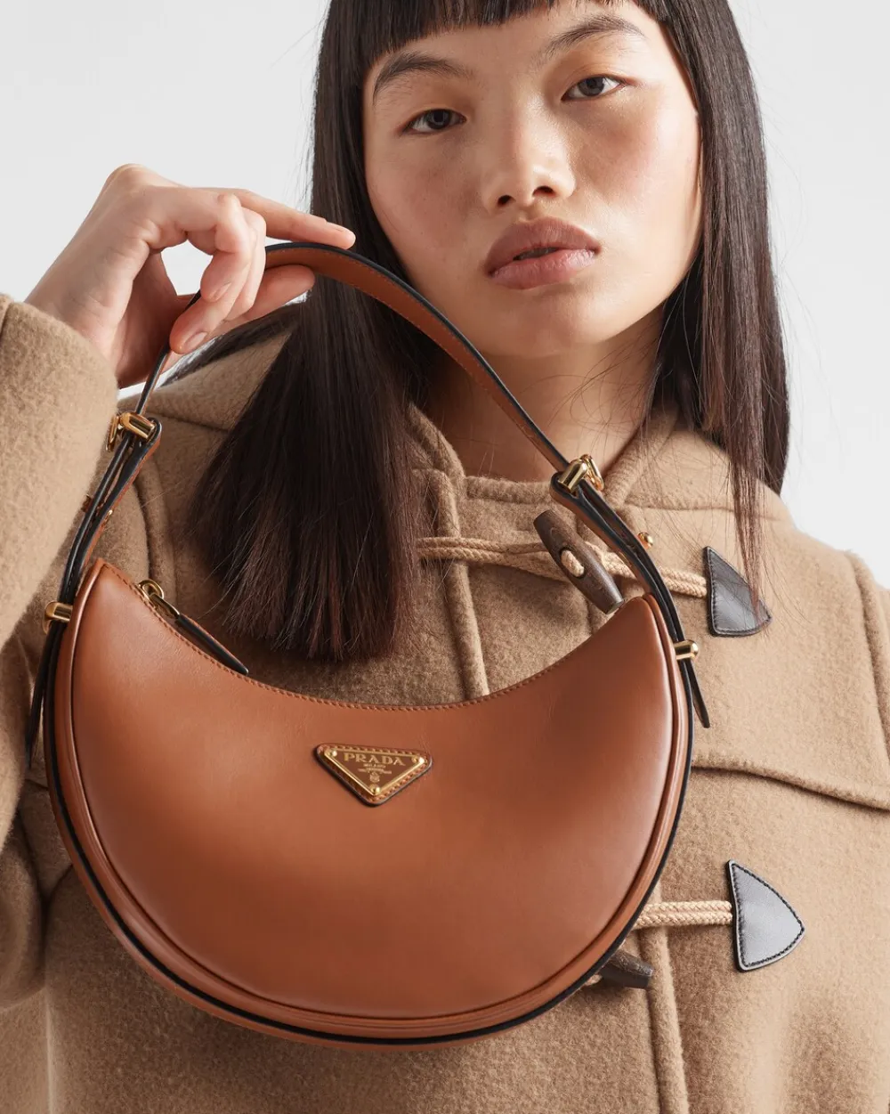 Mujer Prada PRADA ARQUE’|MINIBOLSOS^Bandolera Arqué De Piel