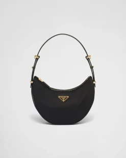 Mujer Prada PRADA ARQUE’|MINIBOLSOS^Bandolera Arqué De Re-nylon Y Piel Cepillada