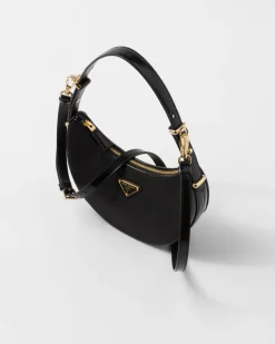 Mujer Prada PRADA ARQUE’|MINIBOLSOS^Bandolera Arqué De Re-nylon Y Piel Cepillada